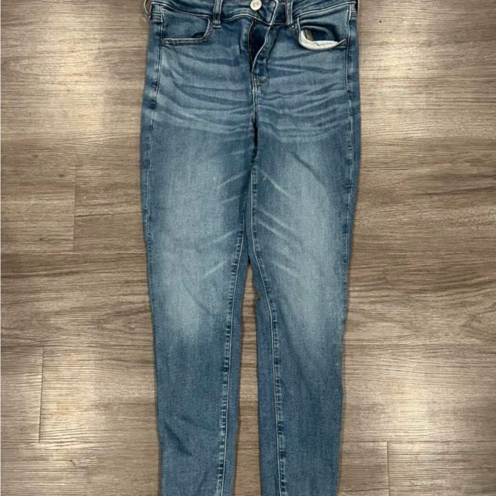 Classic Blue Women's Jeans. American Eagle